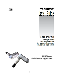 Thumbnail of document Manual - CMDP-P Chilled Mirror Dew Point/ Temp. Transmitter